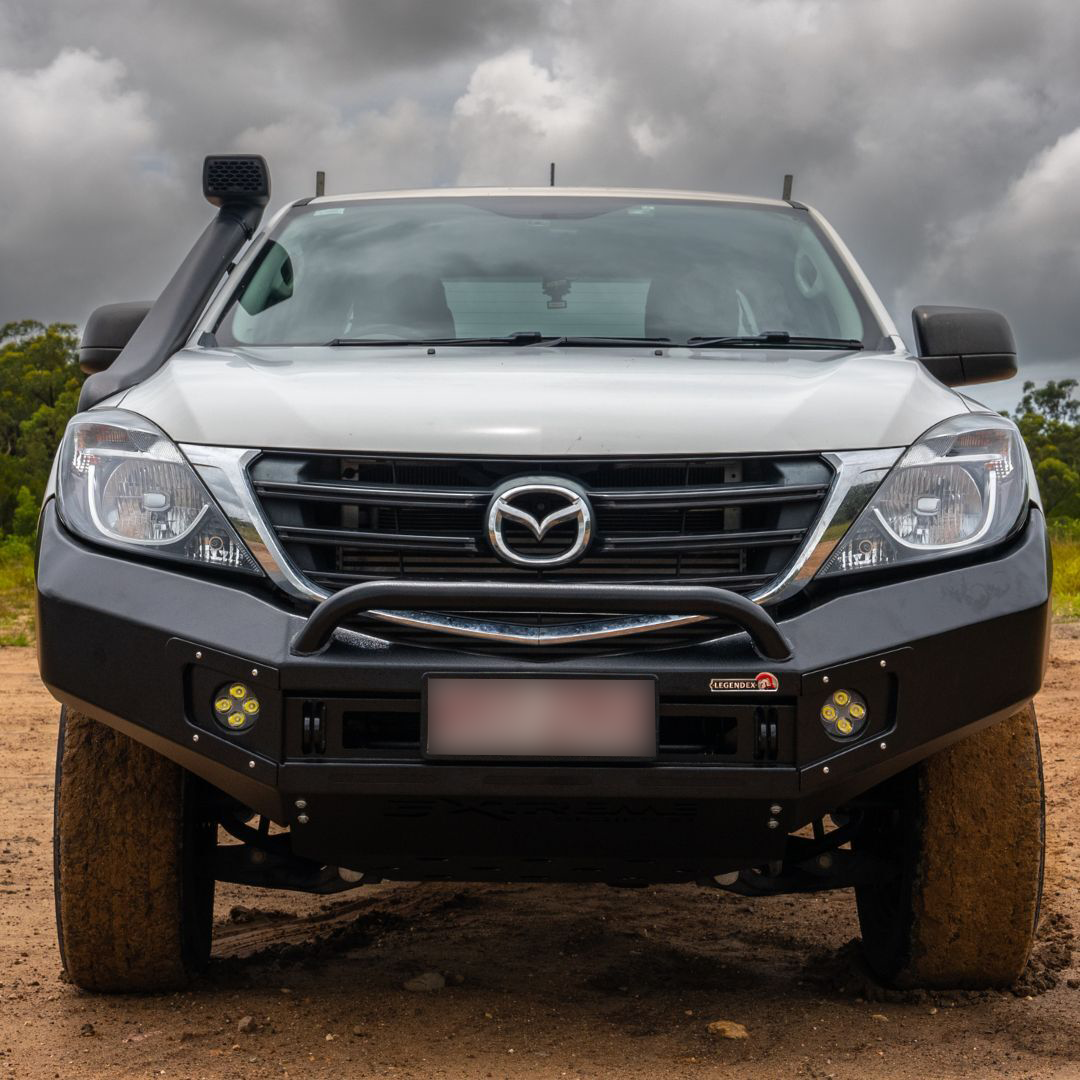 Mazda Bt50 Legendex Bull Bar Single Hoop 2012 To 2020