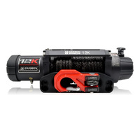 Carbon 12K 12000lb Electric Winch | Red