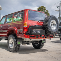 Raslarr V2 Rear Bar to suit Toyota Landcruiser 80 Series